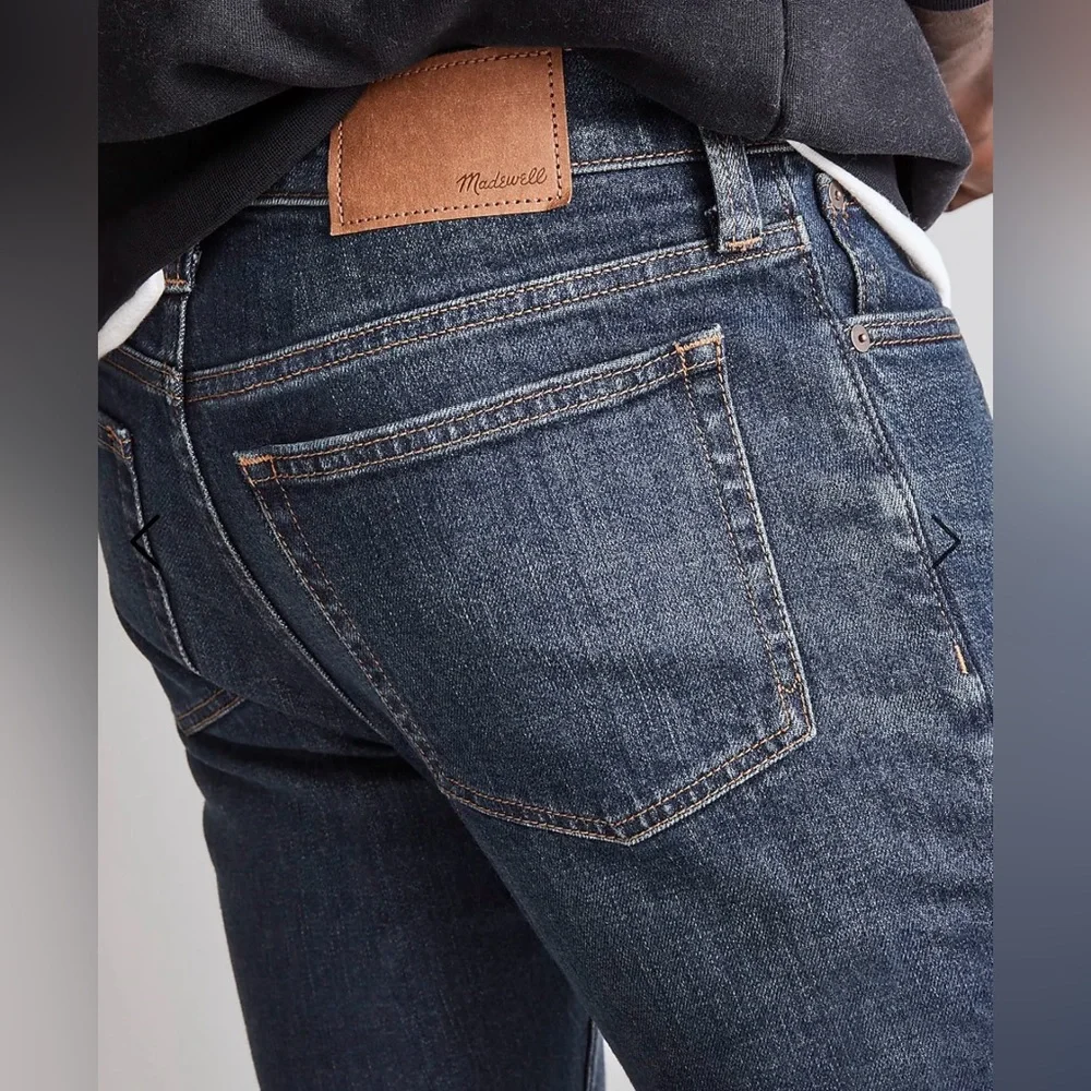 New Madewell Jeans Athletic Slim!!! - Picture 3 of 10